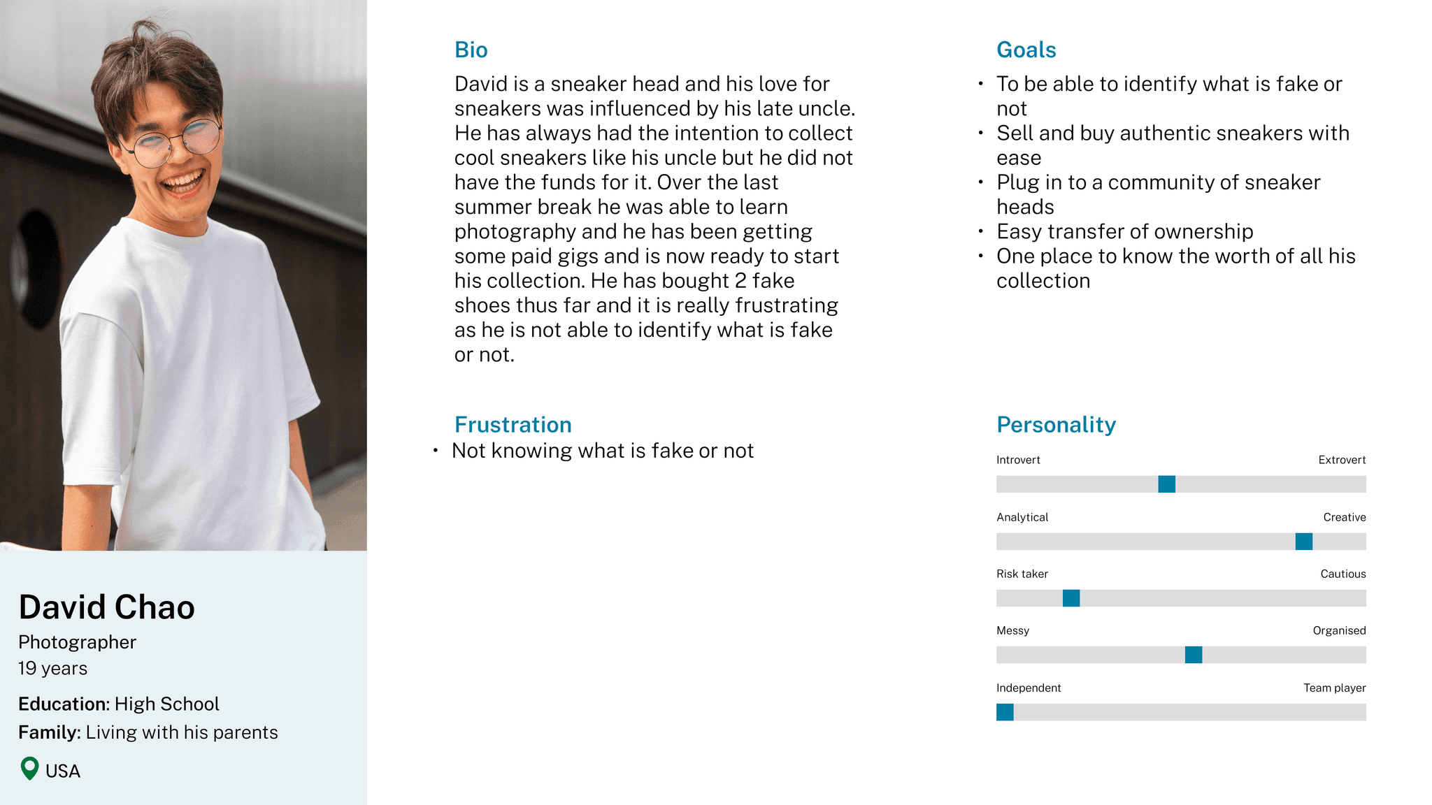SmartSeal business persona research board